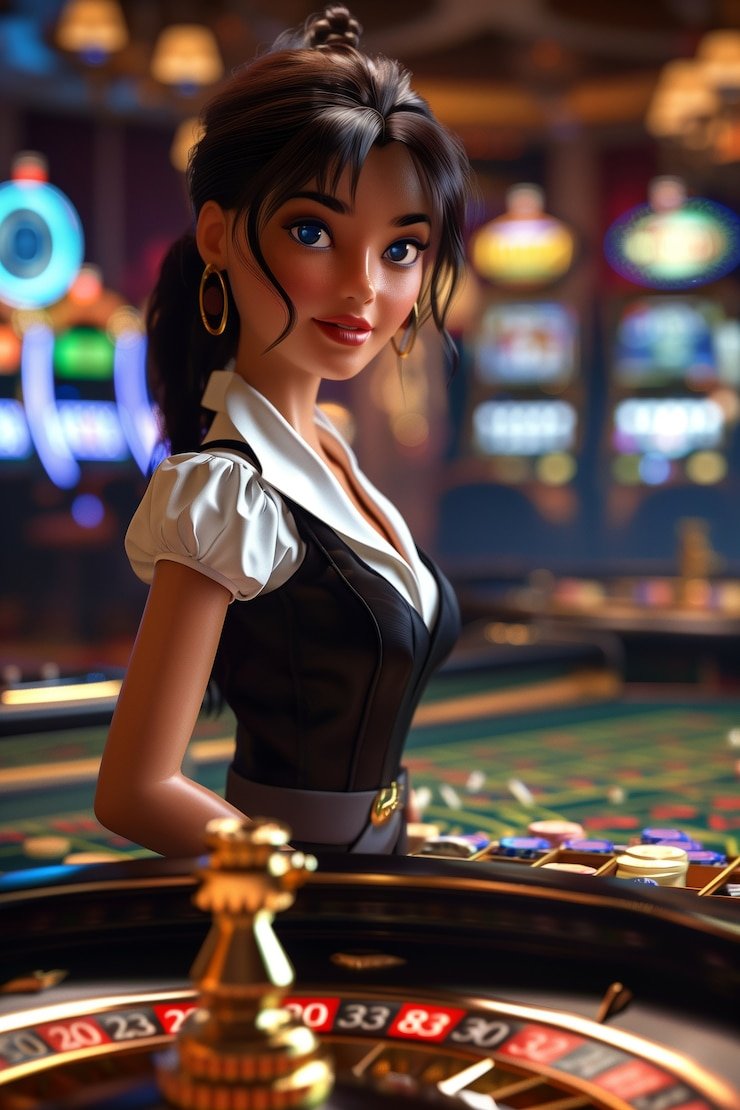Kartu komunitas Casino Hold'em yang terbuka
